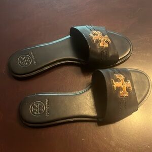 Tory Burch Black slides